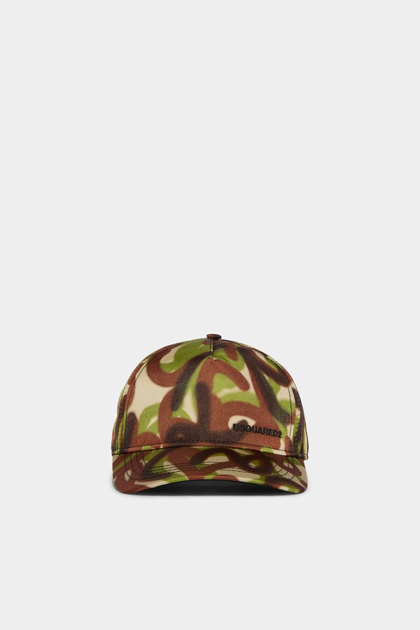 Camo Spray Baseball Cap