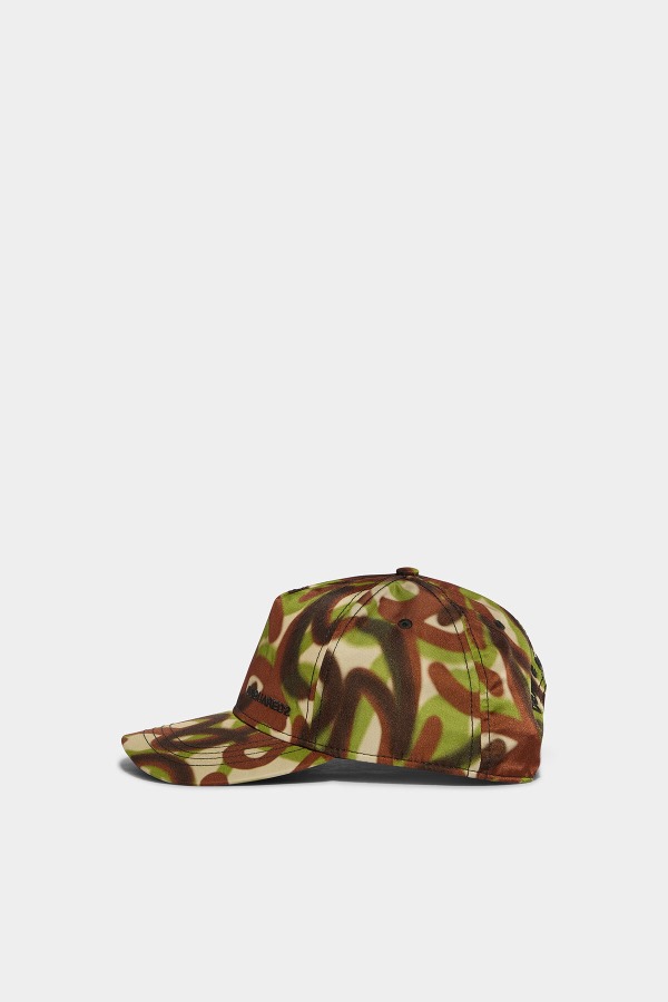 Camo Spray Baseball Cap