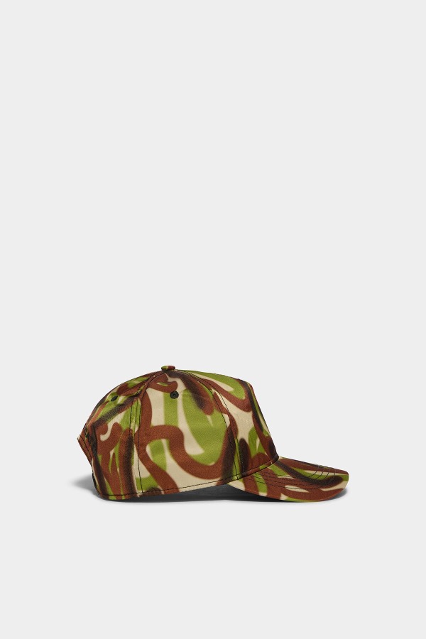 Camo Spray Baseball Cap