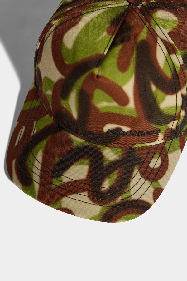 Camo Spray Baseball Cap