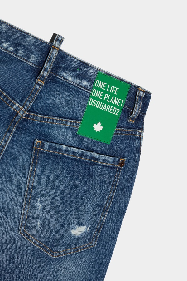 Green Tab Partially Organic Cotton Boston Jeans NAVY BLUE