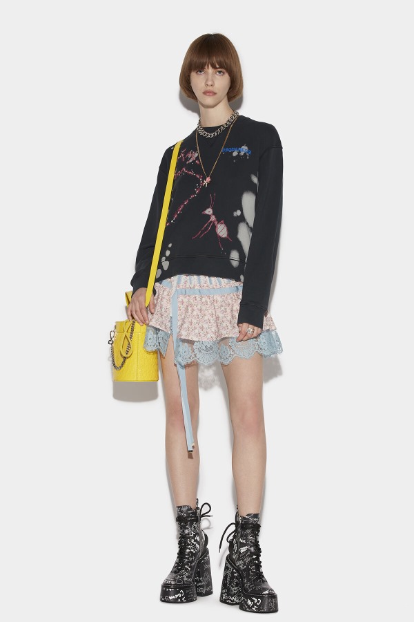 Bleached Leaf Sweater