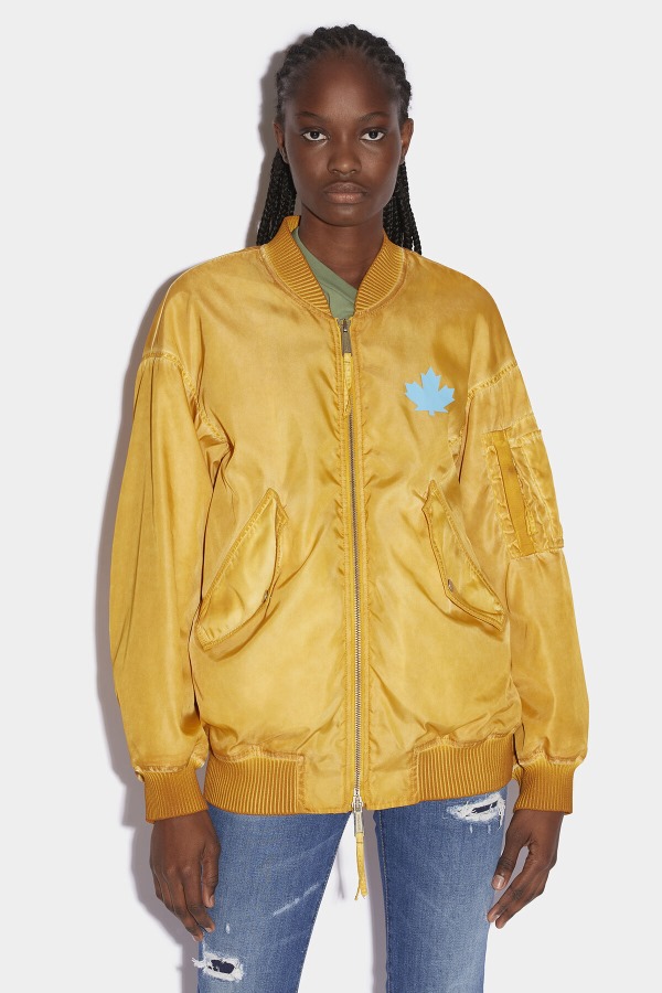 One Life Recycled Nylon Oversized Bomber