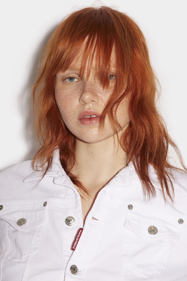 Honey Twiggy Jean Jacket D2 WHITE