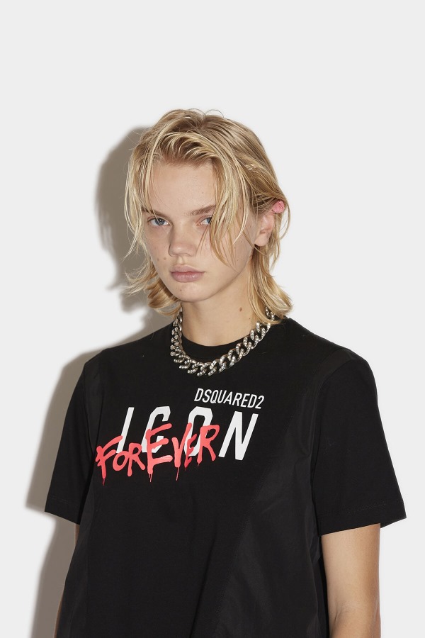 Icon Forever Relax T-Shirt WHITE/BLACK