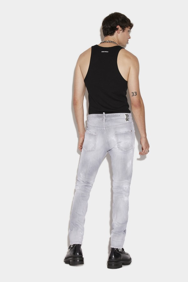 Piranha Grey Denim Wash Cool Guy Jeans