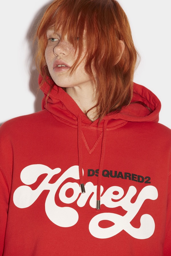 Honey Hoodie RED/BLACK