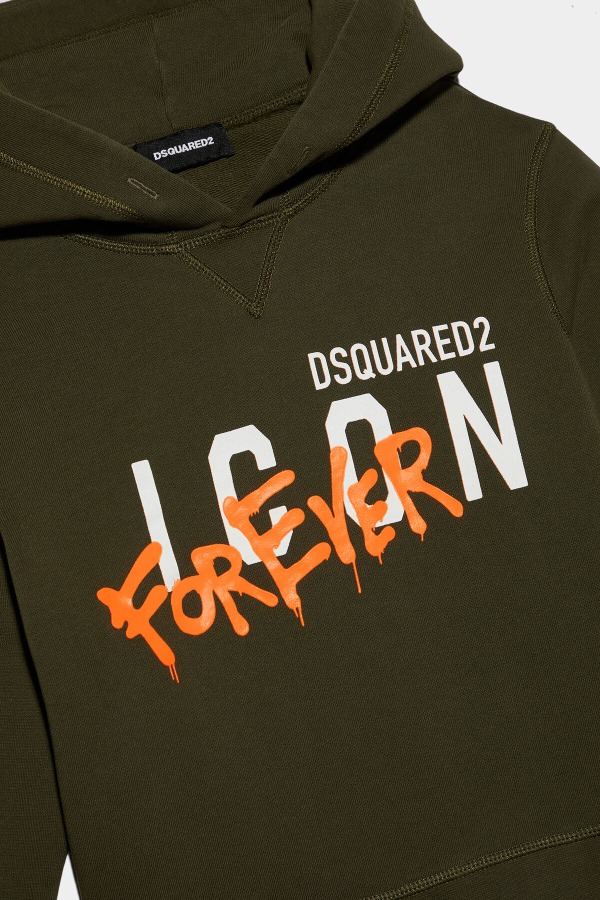 D2Kids Hoodie BLACK/WHITE