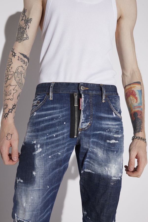 Dark Reveal Wash Sexy Twist Jeans