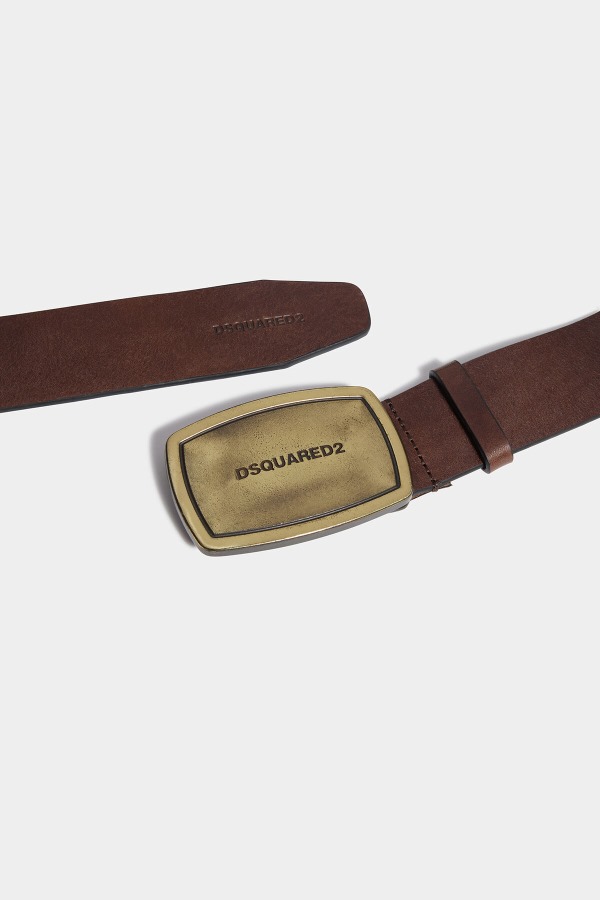 Logo Belt Dsquared2 BROWN