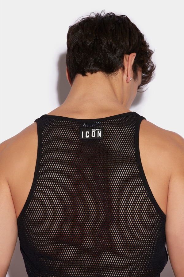 Be Icon Tank Top D2 BLACK