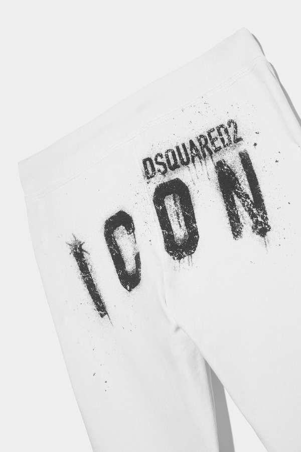 D2Kids Icon Spray Sweatpants BLACK/WHITE