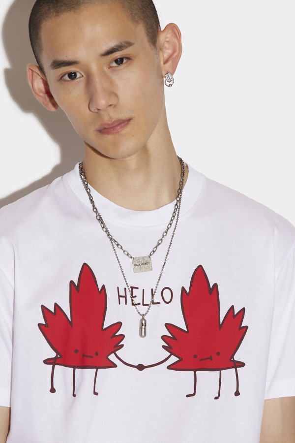 Hello Leaves Cool T-Shirt