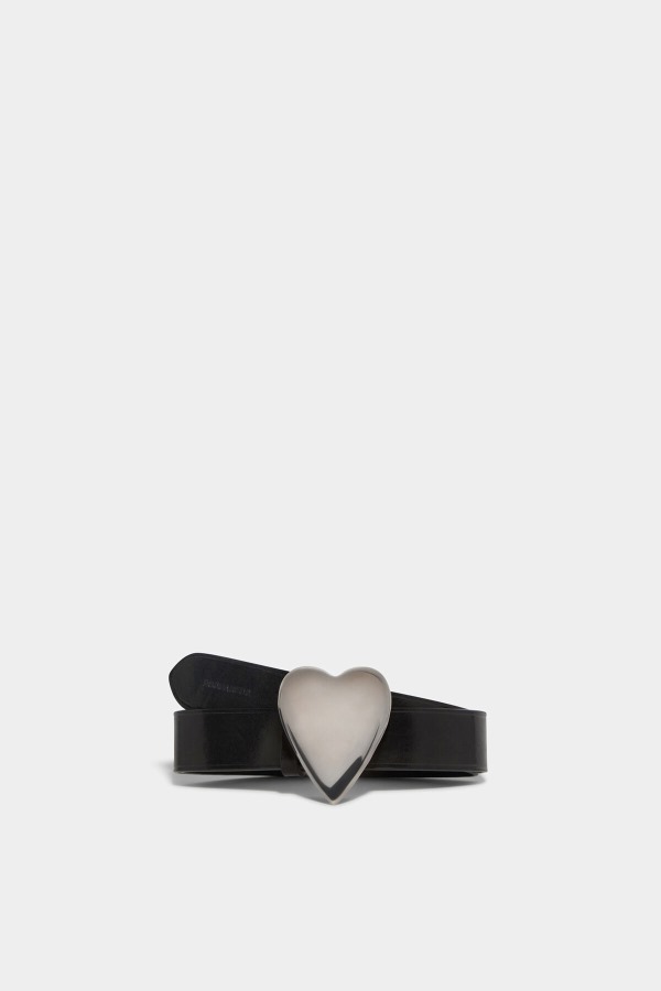 Heart Belt BLACK/BLACK