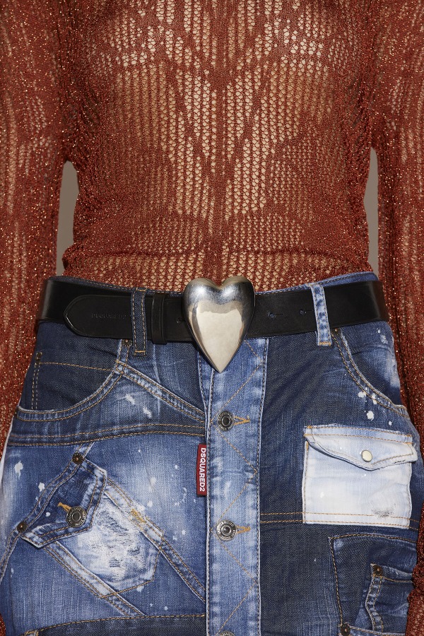 Heart Belt BLACK/BLACK