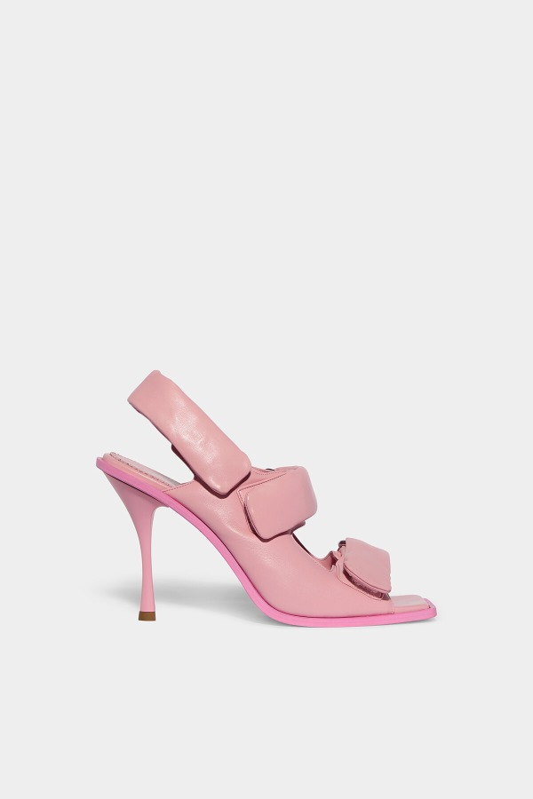 PaddeD2 Heeled Sandals GREEN/PINK
