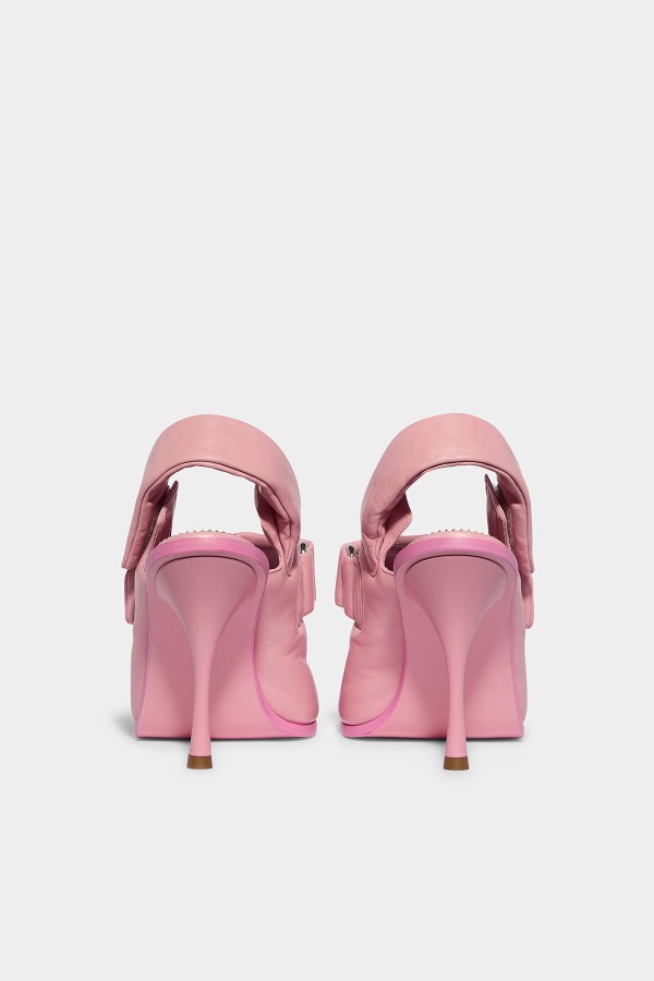 PaddeD2 Heeled Sandals GREEN/PINK