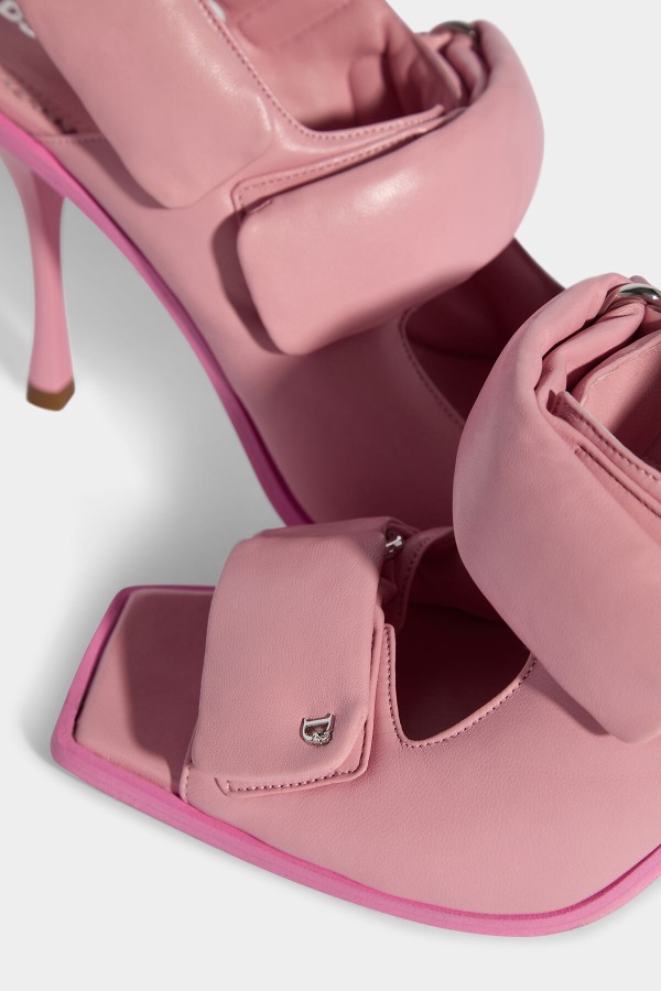 PaddeD2 Heeled Sandals GREEN/PINK