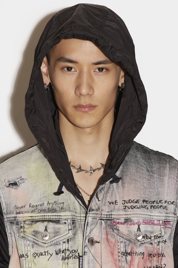 Hood Combo Dan Jean Jacket