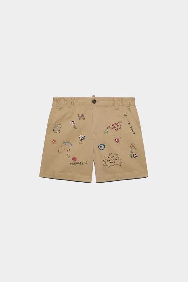 D2Kids Shorts CREAM BEIGE